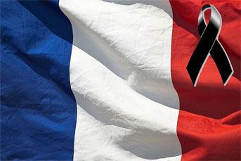 francia lutto